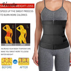 Vensslim Waist Trainer Abdominal Tightening Corset Women Body Shaping Slimming Corset Fat Burner Belly Trimmer Belt Weight Loss