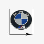 60mm-4pcs BMW hub cover tire center is suitable for hub cover replacement parts with 60mm diameter.