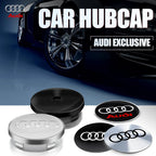 56/60/65MM Car Wheel Hub Caps Auto Emblem Tyre Center Covers Accessories For Audi A1 A2 A3 A4 A5 A6 A7 A8 Quyttro Sline RS Q2 Q3