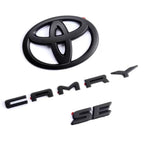 3pcs ABS Overlay logo for Toyota 2018-2024 Camry modified three-dimensional covering 3D SE XSE trunk sticker car accessories