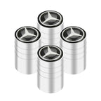 Car Tire Valve caps Emblem metal sticker For Mercedes Benz W203 W204 W168 GLC GLE CLA accessories Interior Mouldings YZQMM-BENC