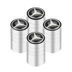 Car Tire Valve caps Emblem metal sticker For Mercedes Benz W203 W204 W168 GLC GLE CLA accessories Interior Mouldings YZQMM-BENC