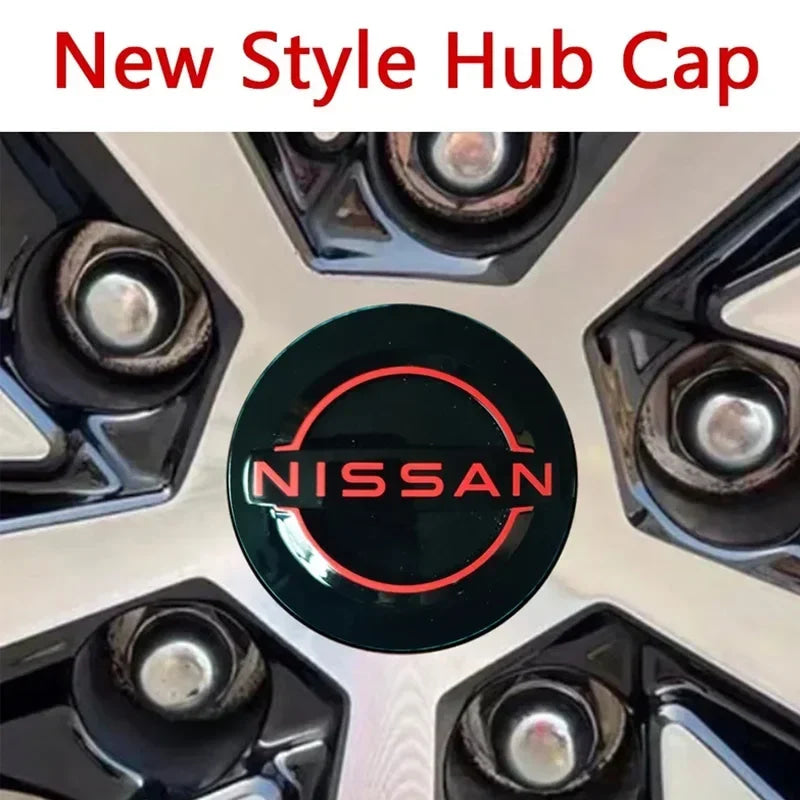 54mm/63mm New Car Wheel Center Hub Caps Rim Modified Covers for Nissan Teana Tiida Sentra X Trail T32 Qashqai J10 J11 Leaf Juke