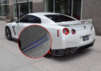 2Pcs/Set Glossy Black JDM Racing Rear Bumper Lip Canard Protector Splitter Diffuser Valence Spoiler Fin Trim W/ Screws Universal