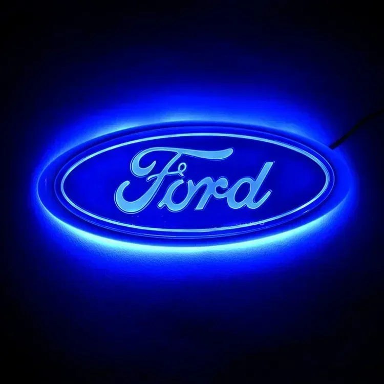 Ford LED Light Car Emblem Badge Front/Rear Tail Logo For F150 F250 Explorer Focus Mondeo Auto Exterior Styling Decoration