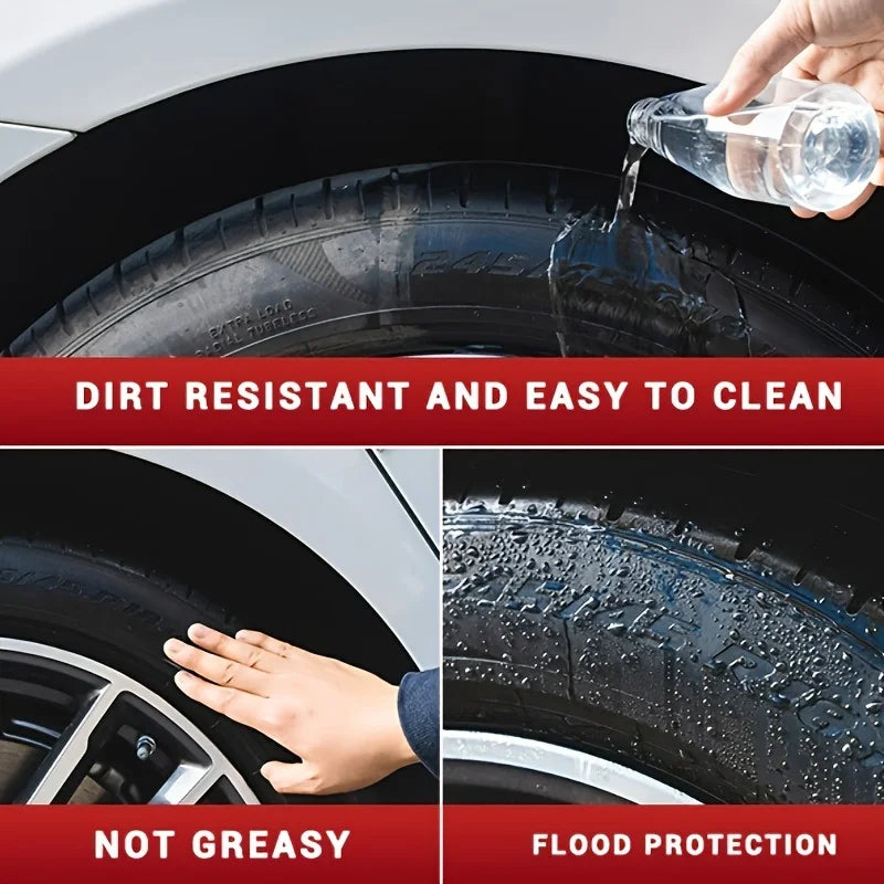 1 Piece 100g Tire Polishing Protective Paste - Car Long-Lasting Gloss Enhancer, Which Makes Tire Tightens, and Makes Tire More Durable Gloss