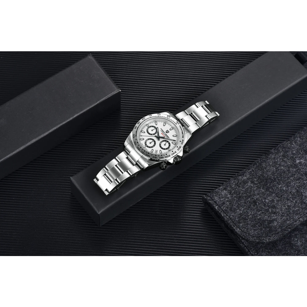 2026 Pagani Design PD1727 Night Light Men's Watch Sapphire Glass Stainless Steel Waterproof Relief  relogio masculino watches