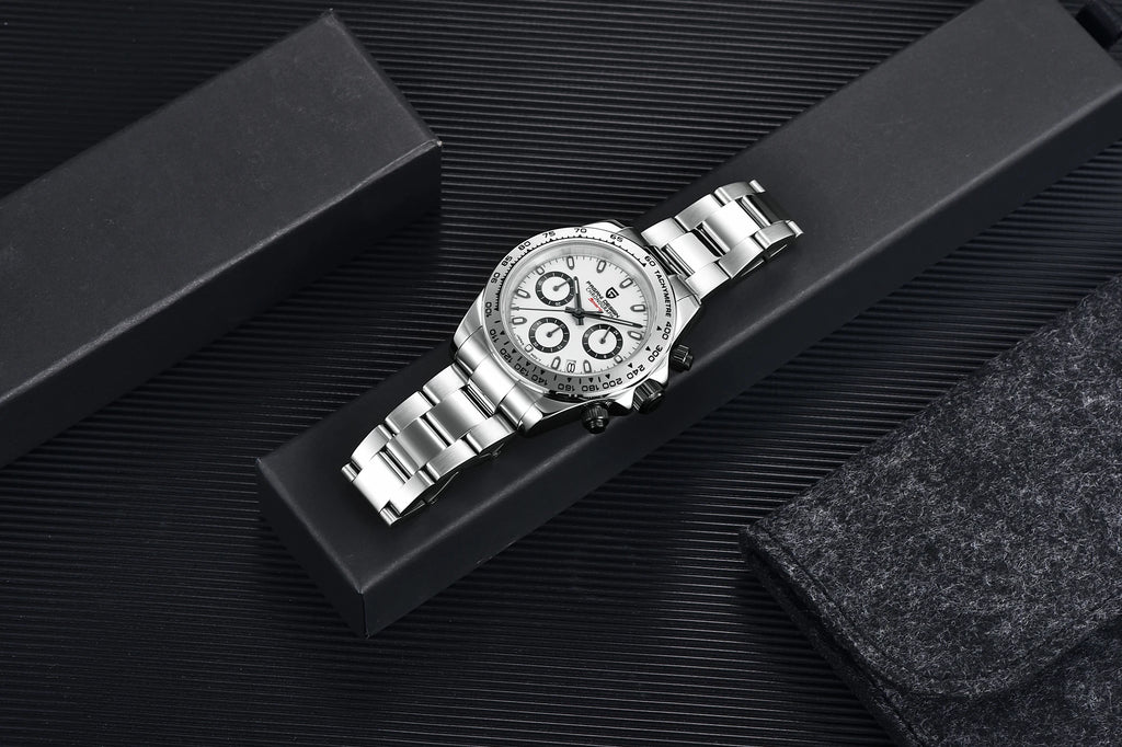 2026 Pagani Design PD1727 Night Light Men's Watch Sapphire Glass Stainless Steel Waterproof Relief  relogio masculino watches