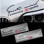 1Pcs Sport Design Car Front Head Light Eyebrow 3D Sticker Emblem For  Toyota TRD Camry RAV4 Land Corolla Levin Yaris Aygo Hilux