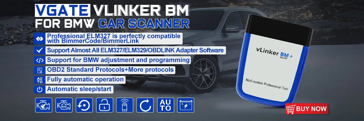 Vgate vLinker FS ELM327 For Ford FORScan HS/MS-CAN ELM 327 OBD 2 OBD2 Car Diagnostic Scanner Interface Tools OBDII For Mazda