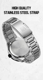 NAVIFORCE Luxury Watch for Men Quartz 3ATM Waterproof Stainless Steel Watches Business Fashion Men's Wristwatch2025