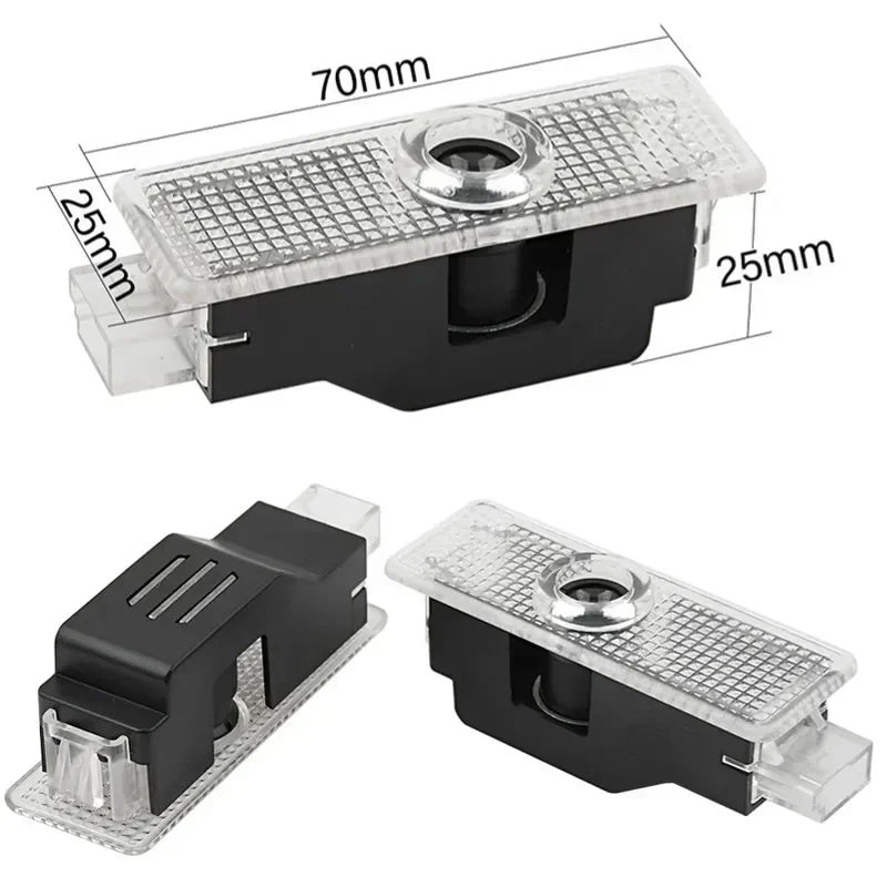 Led Car Door HD Light Laser Projector Welcome Ghost Lamps For BMW 3 5 6 7 1 Series Z4 X3 X6 E81 E71 E90 E93 F30 F10 E92 E60 E84