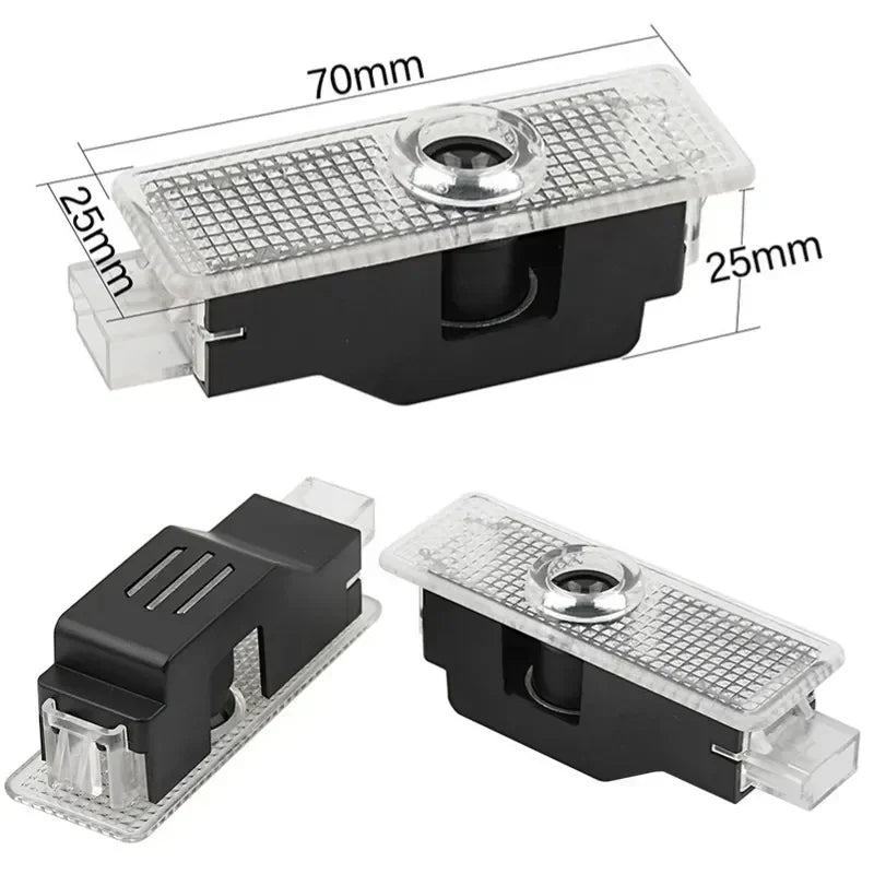 Led Car Door HD Light Laser Projector Welcome Ghost Lamps For BMW 3 5 6 7 1 Series Z4 X3 X6 E81 E71 E90 E93 F30 F10 E92 E60 E84