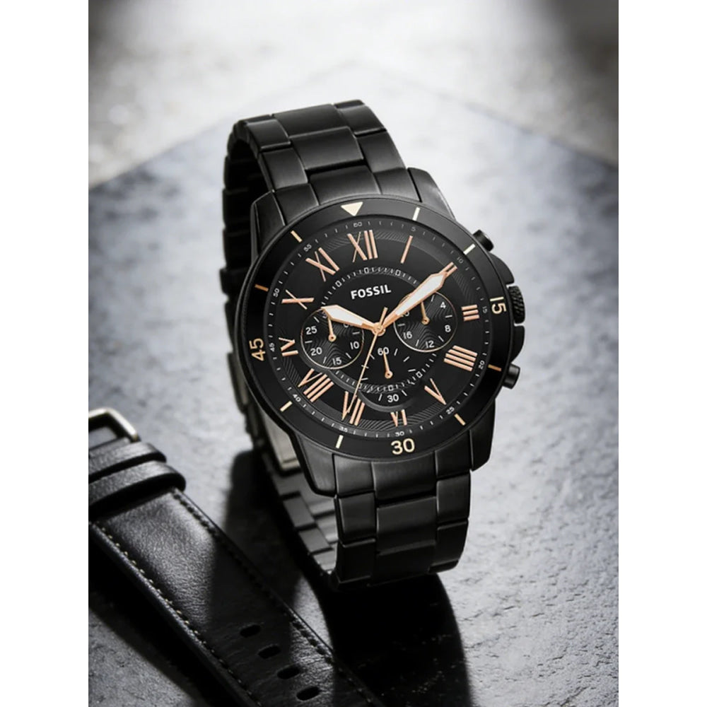 Fossil FS5374 Luxury Men's Watch Sport Quartz Chronograph Waterproof Luminous Stainless Steel Wristwatch Relogio Masculino