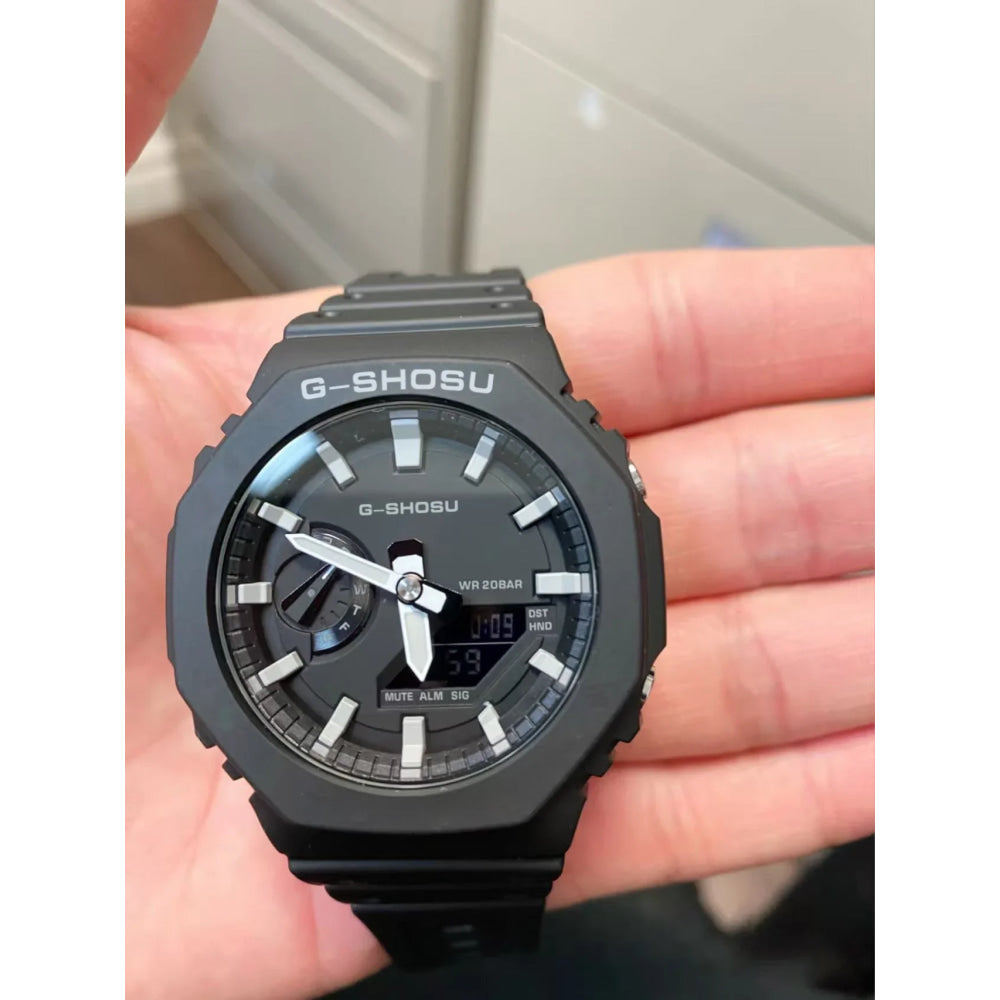 200  Detachable Strap Full-Featured Sports Digital Electronic Watch LED Dual Display