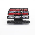 For Mercedes Benz W203 W204 W205 W210 w211 W124 W169 W176 W177 W202 ABS 3D AMG Logo Emblem Car Front Grille Badge accessories