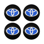 4pcs 56mm Car Styling Wheel Center Hub Caps Stickers Badge Emblem Decoration Decal For Toyota Corolla Auris Yaris CHR Rav4 Hilux