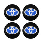 4pcs 56mm Car Styling Wheel Center Hub Caps Stickers Badge Emblem Decoration Decal For Toyota Corolla Auris Yaris CHR Rav4 Hilux