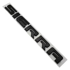 1PCS ABS Sierra sticker for GMC rear compartment car  sticker emblem