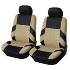 Fundas para asientos de coche, juego completo de banco trasero dividido delantero para coche, tela Universal, SUV, sedán, furgoneta, cubiertas interiores automotrices