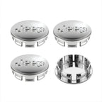 4Pcs/set Anti-Rust Snap-On Wheel Center Hub Caps Center Covers for Jeep Renegade Compass Wrangler JK Patriot Grand Cherokee SRT