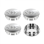 4Pcs/set Anti-Rust Snap-On Wheel Center Hub Caps Center Covers for Jeep Renegade Compass Wrangler JK Patriot Grand Cherokee SRT