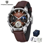 Pagani Design New Men's Automatic Mechanical Watch Tourbillon Clock Sapphire Stainless Steel Men's Military Watch