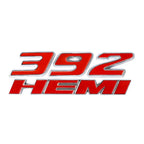 3D Metal Car Stickers 392 345 HEMI Emblem For Journey Charger Ram 1500 Caliber Nitro Caravan Avenger Dart Challenger Dodge