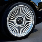 4Pcs 183mm Floating Car Wheel Center Caps Rims Hub Cover For BMW 50TH M Performance M3 M5 M6 F01 F20 F10 F13 F15 F16 F30 F34 F32