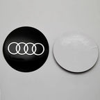 4Pc 56mm Car Wheel Center Hub Cap Rim Cover Emblem Stickers For Audi sline Rs A4 B7 B8 B9 A3 8P 8L 8V A5 A6 C6 C5 C7 A1 A7 A8 Q2