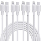 Macaron Pink 27W PD Fast Charging Cable USB C to Lightning Silicone Data Cable Soft Flexible for iPhone 14 13 12 11