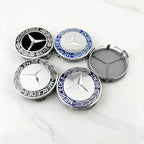 Car Wheel Center Logo Hub Cap 4pcs 75mm For Mercedes Benz AMG W204 C218 A207 C117 CLA CLS E Class W212 S212 X166 W176 W205 W246