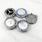Car Wheel Center Logo Hub Cap 4pcs 75mm For Mercedes Benz AMG W204 C218 A207 C117 CLA CLS E Class W212 S212 X166 W176 W205 W246