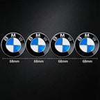 4Pcs 56/68mm Wheel Center Caps Emblem Badge For BMW 50th Anniversary E90 E60 F10 F20 G20 G30 E53 E85 E70 E84 F48 1/3/5/7 Series