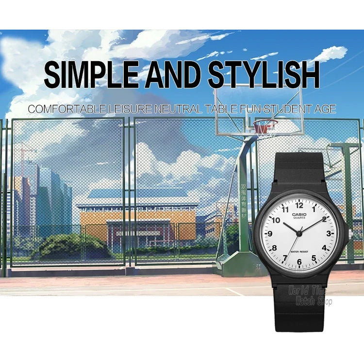 Casio Watch Classic Stylish Simplicity Design Digital Display Quartz Movement Water Resistant Men's And Women's MQ-24-7B/7B2