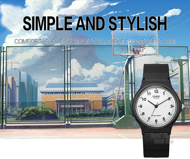 Casio Watch Classic Stylish Simplicity Design Digital Display Quartz Movement Water Resistant Men's And Women's MQ-24-7B/7B2
