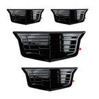 Front Rear Emblem Steering Wheel Sticker Side Badge Logo Refit Replacement Accessories for Cadillac CT4 CT5 CT6 XT4 XT5 XT6