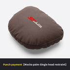 For Ford STline Focus Mondeo Explorer Edge Fiesta Fusion Kuga Escape Auto Headrest Neck Support Lumbar Cushion Soft Neck Pillow