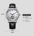 SEAGULL Luxury Watch Business Waterproof Male Clock Date Stainless Steel Mechanical Watch Men Watch reloj hombre 2023 D819.622