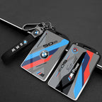 Car Keychain For BMW Card Key Protection Cover New X1/7 Series 5 4 3 Series X5 Shell X7 Buckle 535li Advanced NFC Five Series
