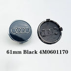 4Pcs Cap Hub Covers Badge Car Styling Wheel Center for Audi A1 A3 A4 A5 A6 A7 A8 Q1 Q2  Q3 Q5 Q7 S1 S3 S4 S6 Accessories