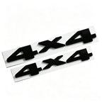 3D Metal 4X4 Letter Emblem Badge Stickers Car Trunk Logo For Jeep Wrangler Grand Cherokee Compass Overland Decor Accessories
