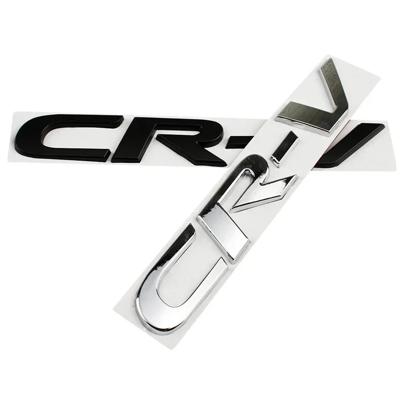 18.7cm Metal Car Stickers Side Fender Badge Styling for Honda CR-V Logo 2023 2017 2011 Rear Tailgate Emblem Decals Accessories