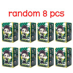 Demon Slayer Tanjiro Kamado Nezuko anime cartoon figure blind box creative personalized statue model ornament surprise gift box