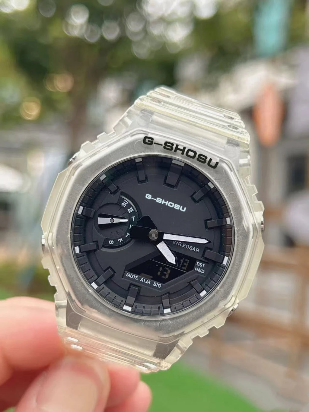 200  Detachable Strap Full-Featured Sports Digital Electronic Watch LED Dual Display