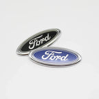 Car Styling Front Hood Emblem Rear Trunk Badge Grille Logo Sticker For Ford Focus MK3 Ranger Mondeo Fiesta S-Max  MK4 Kuga