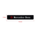 1Pcs Car Front Grille Sticker Badge Head Grill Emblem LED Light Stickers For Mercedes Benz GLA CLA GLK GLE CLS ML GL A B C E
