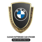 3D Auto Stickers Metal Logo Emblem Sticker Decal Car Styling For BMW M Performance Alpina M3 M5 M6 X1 X3 X4 X5 G20