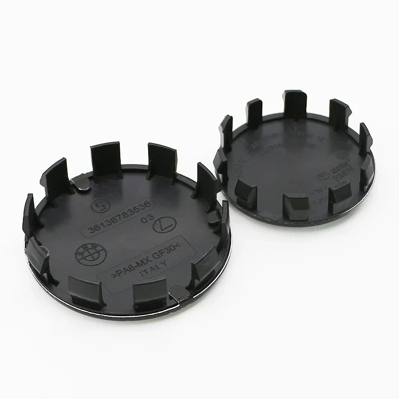 4Pcs 56mm 68mm Carbon Fiber Wheel Center Hub Caps 50th Anniversary Emblem for BMW M Power X5 E46 E90 F10 F30 G20