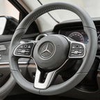 52mm 57mm Pins Sticker Car Steering Wheel Emblem Badge For Mercedes Benz C E S Class CLA CLS W212 W205 W204 Styling Accessories
